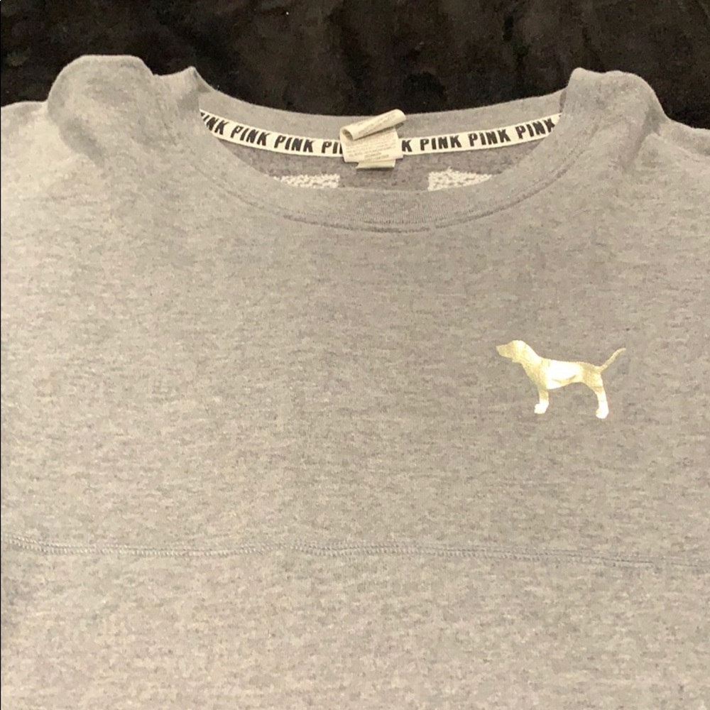 Pink size large crew neck